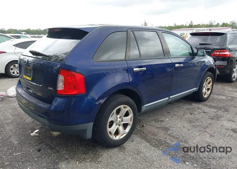 2011 Ford Edge Sel from USA, damaged, VIN 2FMDK3JC7BBB43191